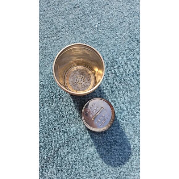 Vintage 18K Brand Tin coffee complimentary can piggy bank - Picture 4 of 4